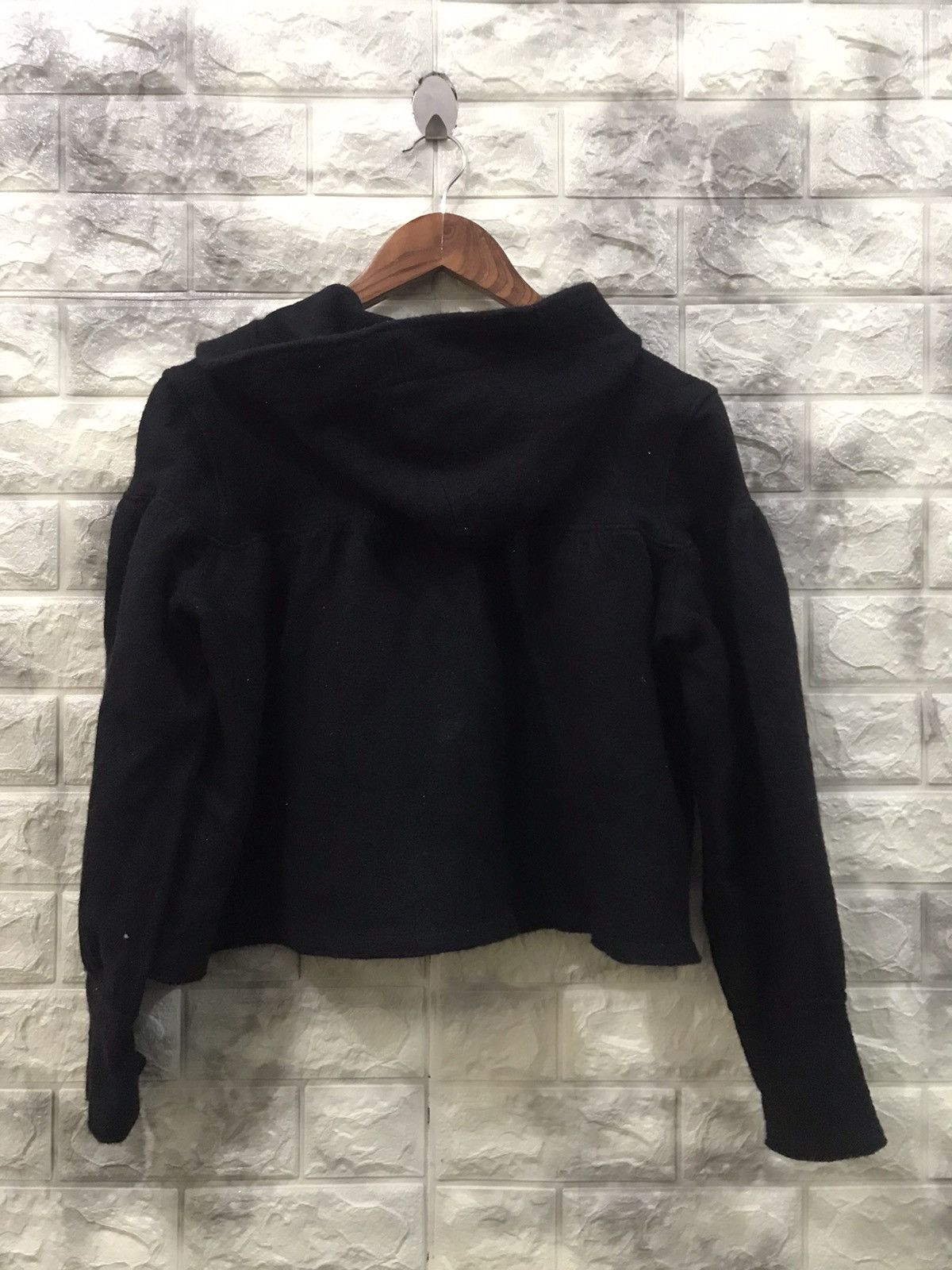 Issey Miyake Zucca Cropped Women’s Jacket Hoodies Size M / US 6-8 / IT 42-44 - 6 Thumbnail