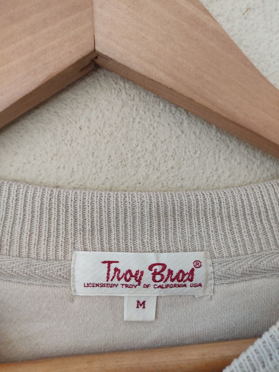 Japanese Brand × Vintage EMBROIDERED TROY BROS SWEATSHIRT Size US M / EU 48-50 / 2 - 5 Thumbnail
