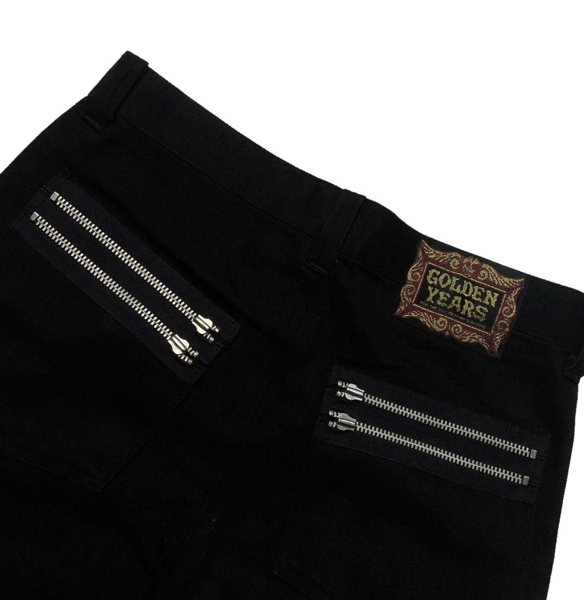 Japanese Brand Golden Years Bondage Multi Zipper Pants Size US 30 / EU 46 - 4 Thumbnail