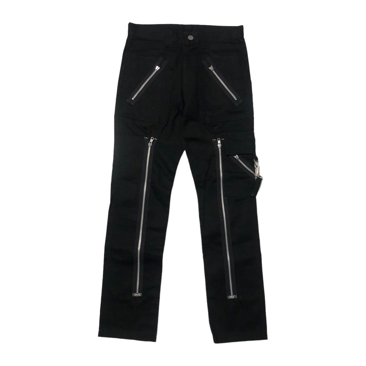 Japanese Brand Golden Years Bondage Multi Zipper Pants Size US 30 / EU 46 - 1 Thumbnail