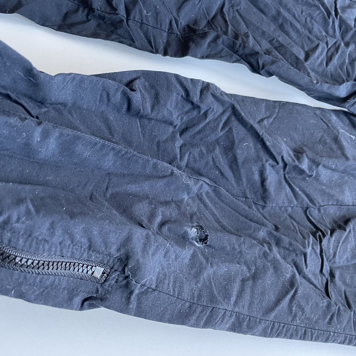 Nike × Vintage Vintage 90s Nike Embroidered Swoosh Track Pants Large Size US 33 - 5 Thumbnail
