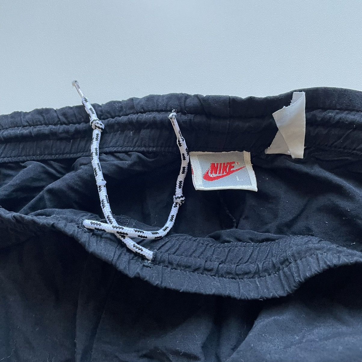 Nike × Vintage Vintage 90s Nike Embroidered Swoosh Track Pants Large Size US 33 - 4 Thumbnail