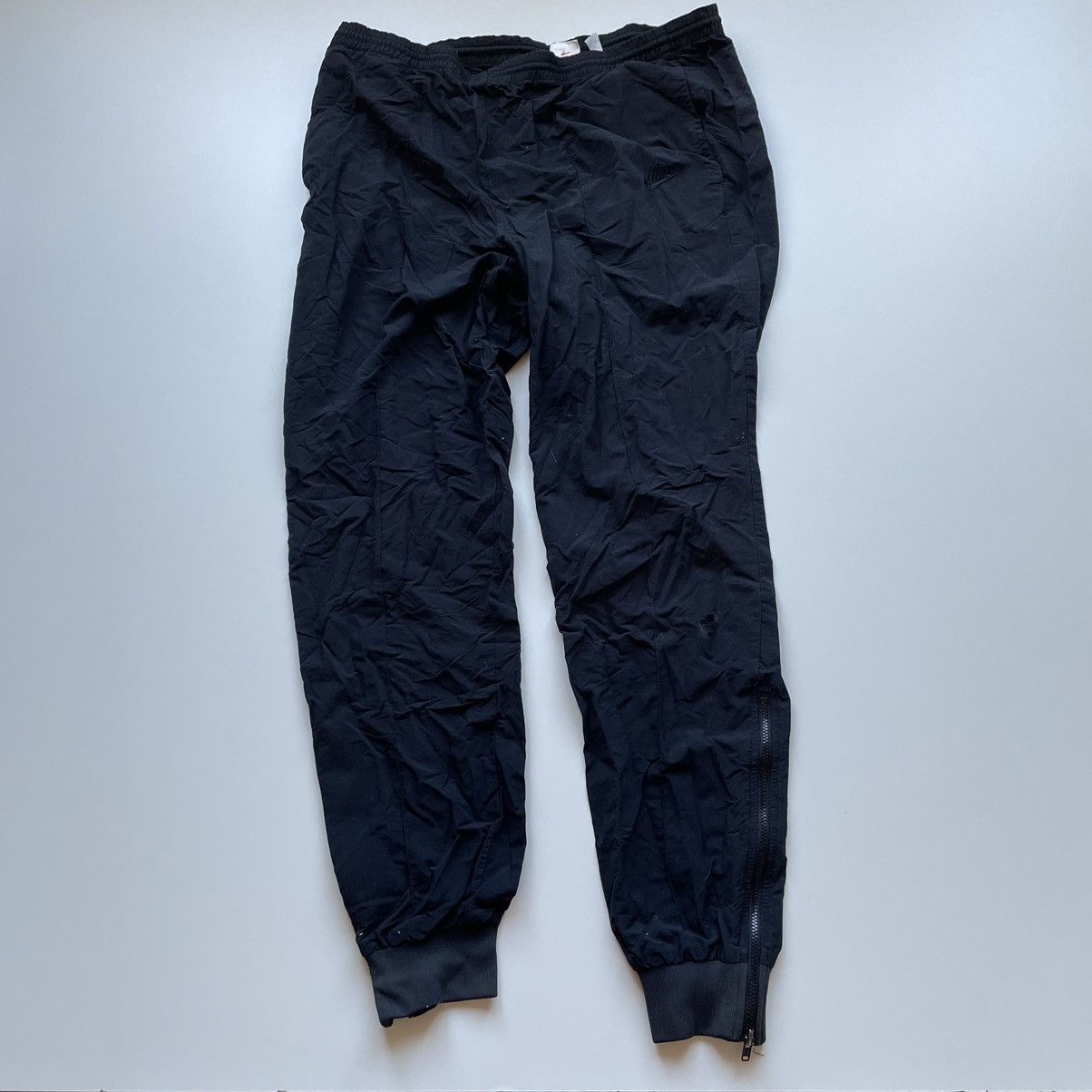 Nike × Vintage Vintage 90s Nike Embroidered Swoosh Track Pants Large Size US 33 - 1 Thumbnail