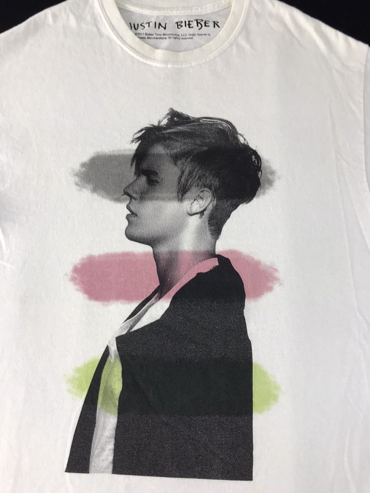Famous Stars And Straps × Justin Bieber Justin Bieber Merchandise Fan Tee Big Logo K1054j Size US M / EU 48-50 / 2 - 3 Thumbnail