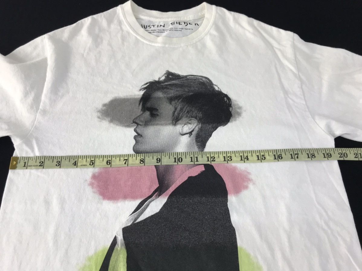 Famous Stars And Straps × Justin Bieber Justin Bieber Merchandise Fan Tee Big Logo K1054j Size US M / EU 48-50 / 2 - 7 Thumbnail