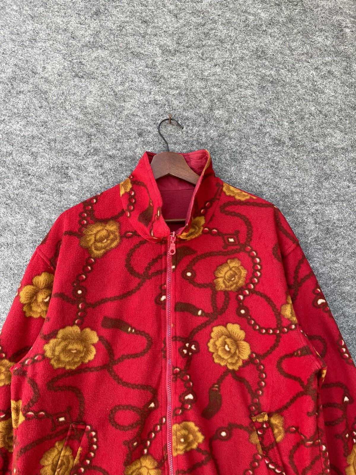 Japanese Brand × Vintage VOCETI FEMME SPORTS FLEECE JACKET Size US M / EU 48-50 / 2 - 2 Thumbnail