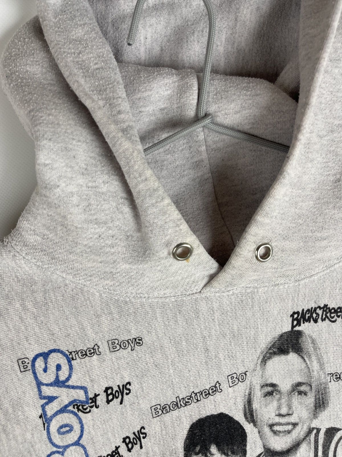 Band Tees Backstreet Boys vintage 90s Caliway big print grey hoodie Size US M / EU 48-50 / 2 - 7 Thumbnail