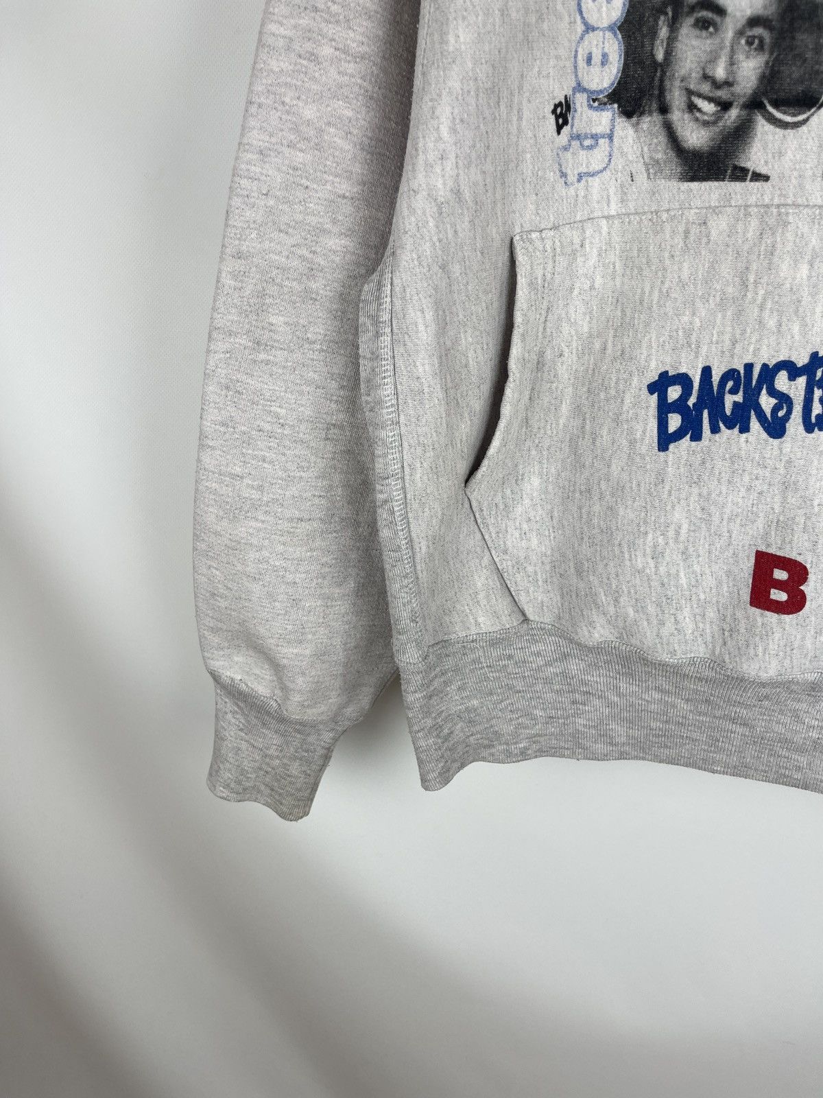 Band Tees Backstreet Boys vintage 90s Caliway big print grey hoodie Size US M / EU 48-50 / 2 - 3 Thumbnail