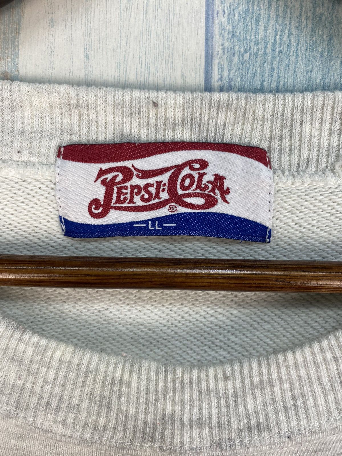Coca Cola Vintage Pepsi-Cola Spellout Sweatshirt Size US L / EU 52-54 / 3 - 5 Thumbnail