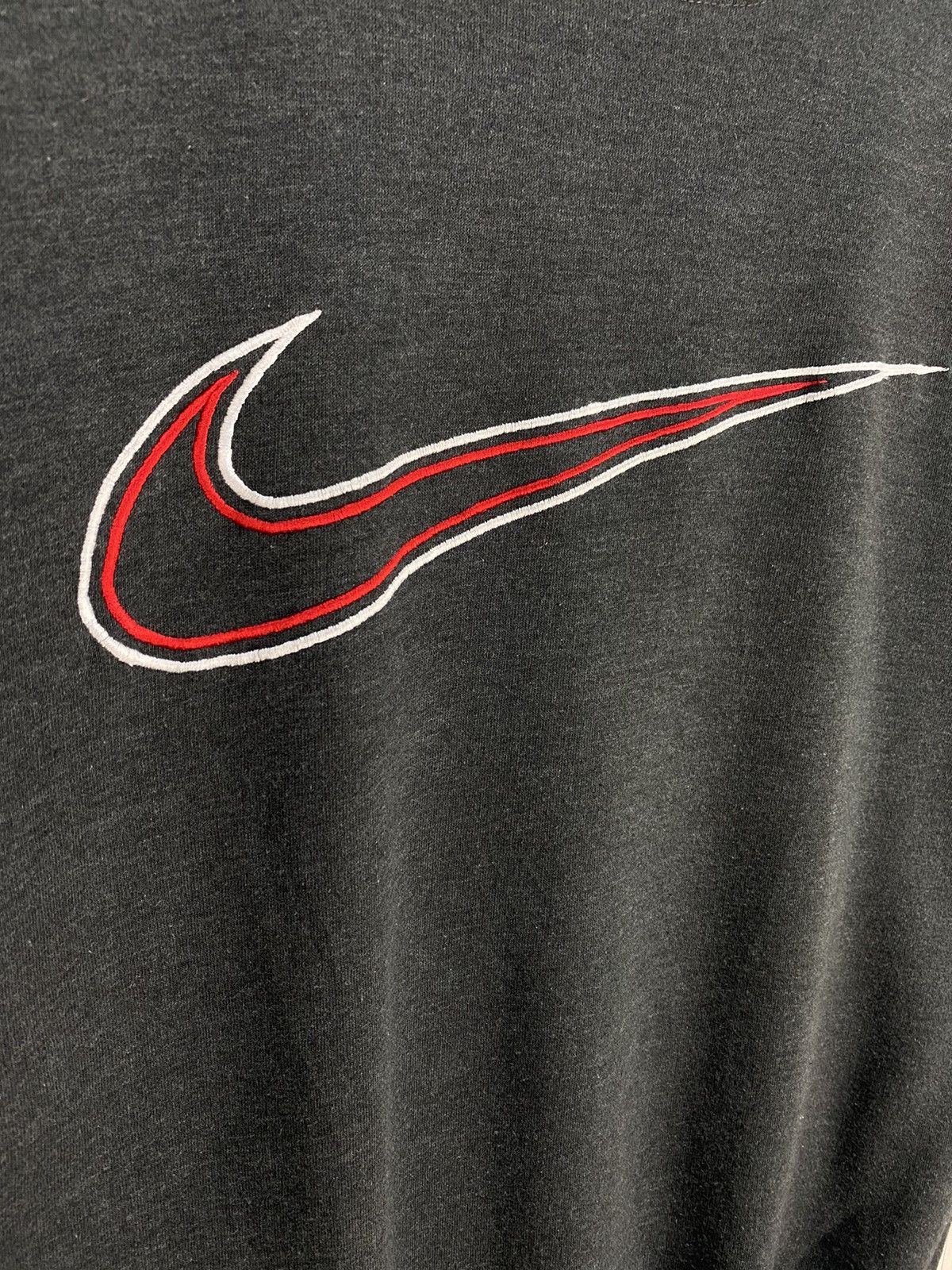 Nike Vintage 90s Nike Swoosh Sweatshirt Size US L / EU 52-54 / 3 - 3 Thumbnail