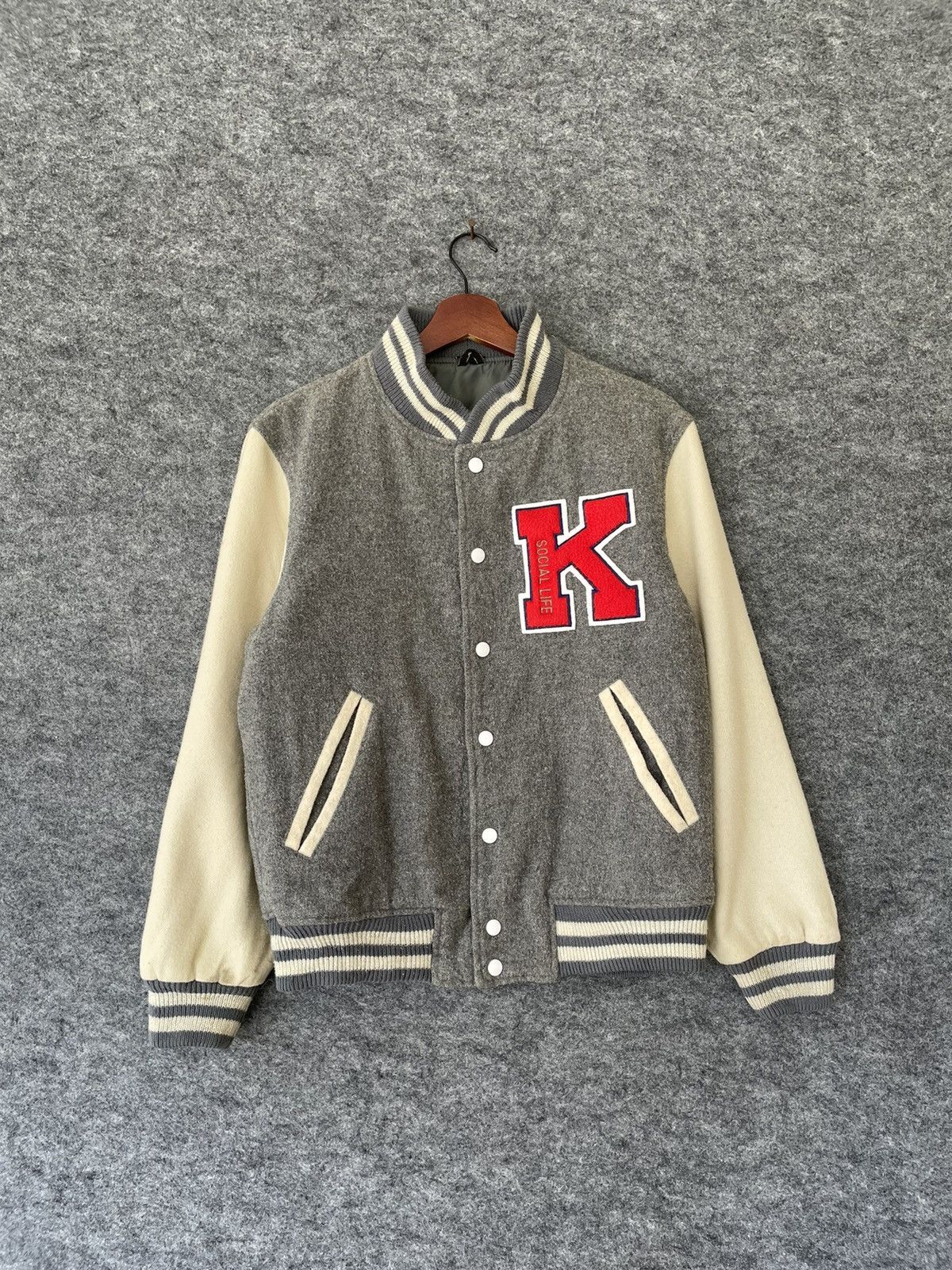Japanese Brand × Vintage VINTAGE JAPANESE STADIUM VARSITY JACKET Size US M / EU 48-50 / 2 - 1 Thumbnail