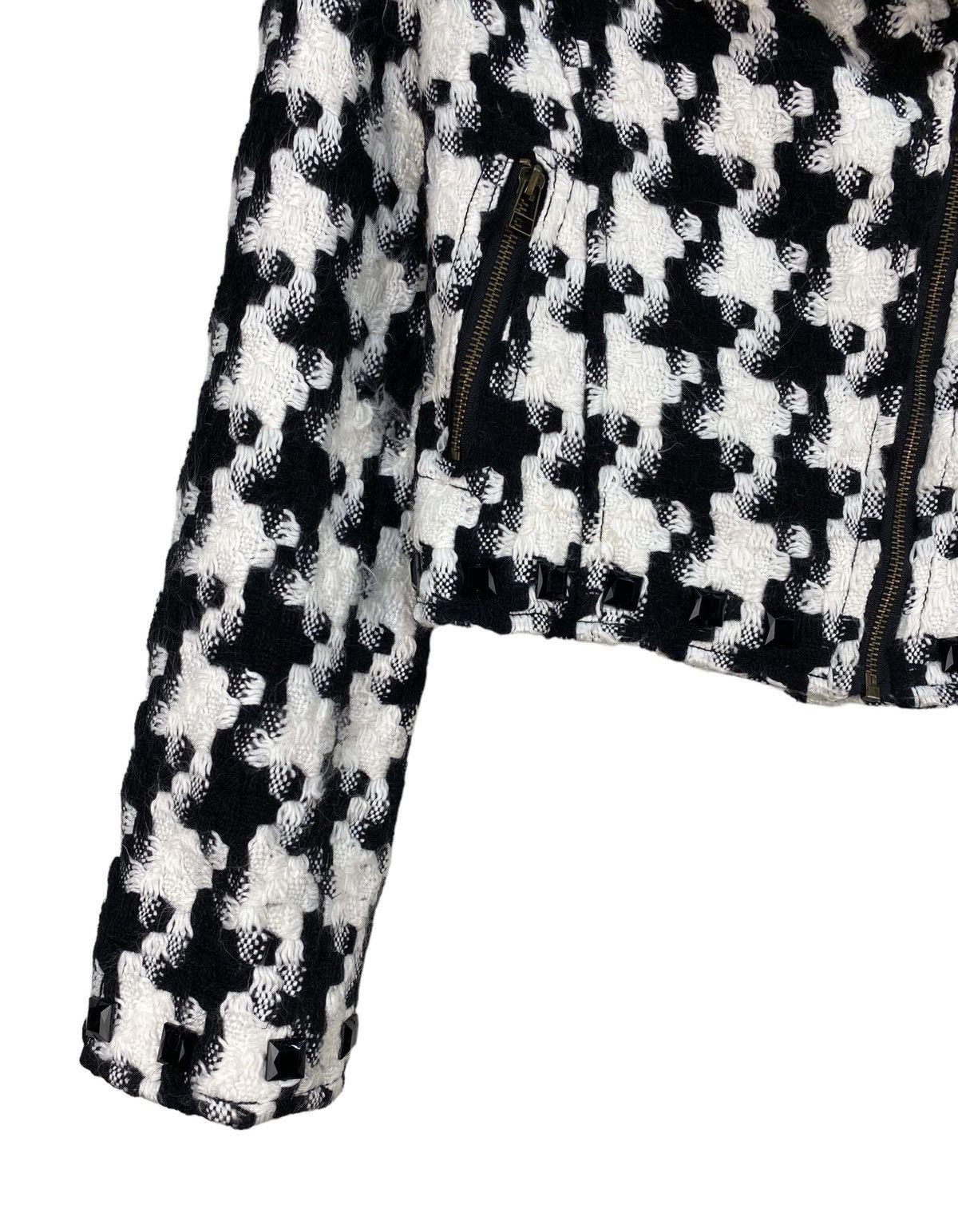Japanese Brand Rei Risee Cropped Jacket Nice Design Size XS / US 0-2 / IT 36-38 - 4 Thumbnail