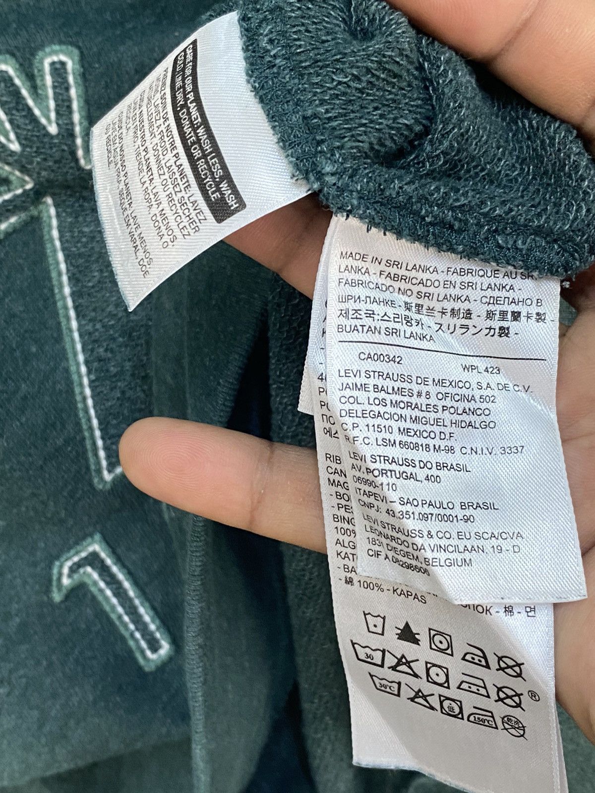 Levi's Vintage Levis 1873 Sweatshirt Size US L / EU 52-54 / 3 - 6 Thumbnail