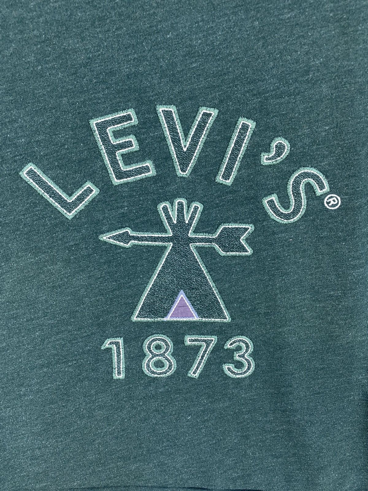 Levi's Vintage Levis 1873 Sweatshirt Size US L / EU 52-54 / 3 - 2 Thumbnail