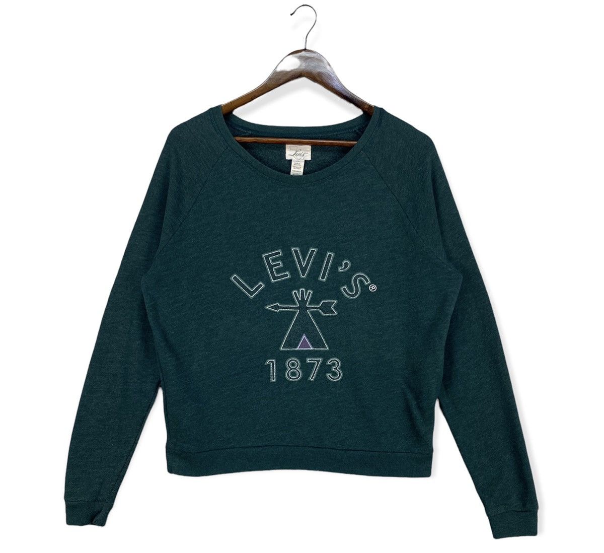 Levi's Vintage Levis 1873 Sweatshirt Size US L / EU 52-54 / 3 - 1 Thumbnail