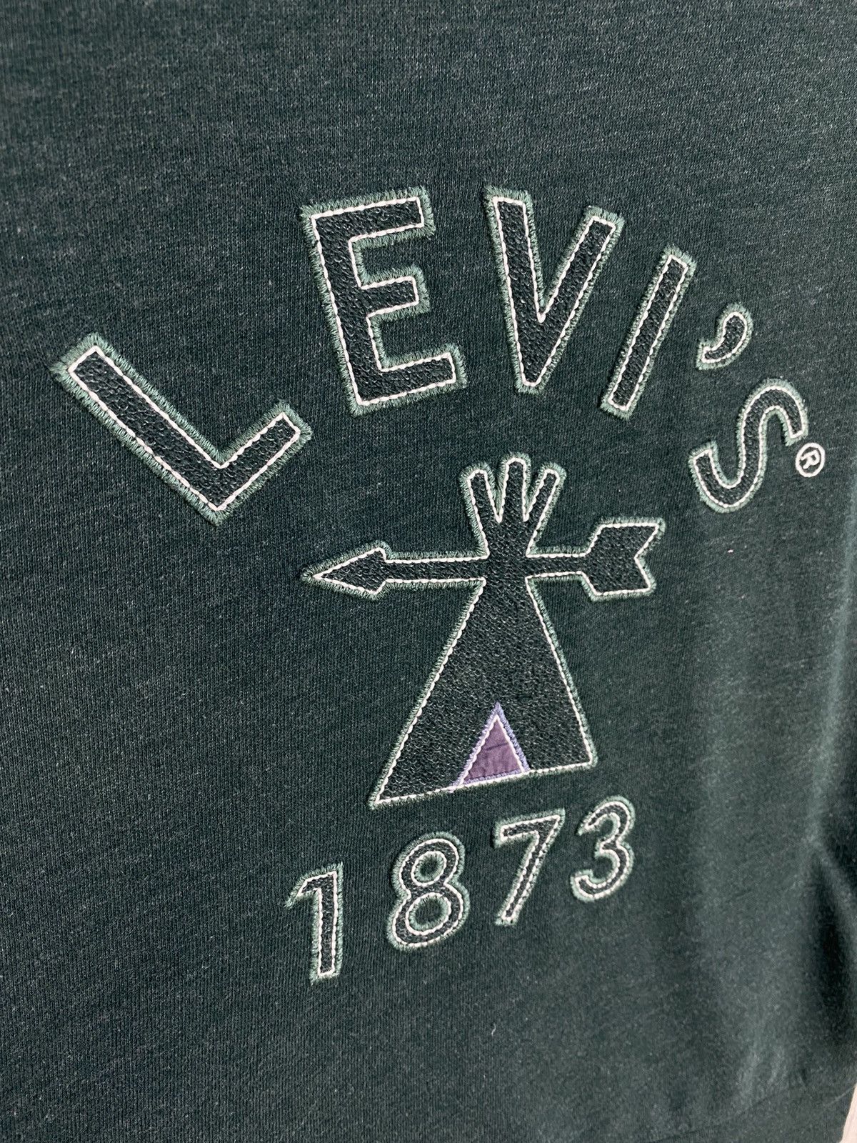 Levi's Vintage Levis 1873 Sweatshirt Size US L / EU 52-54 / 3 - 3 Thumbnail