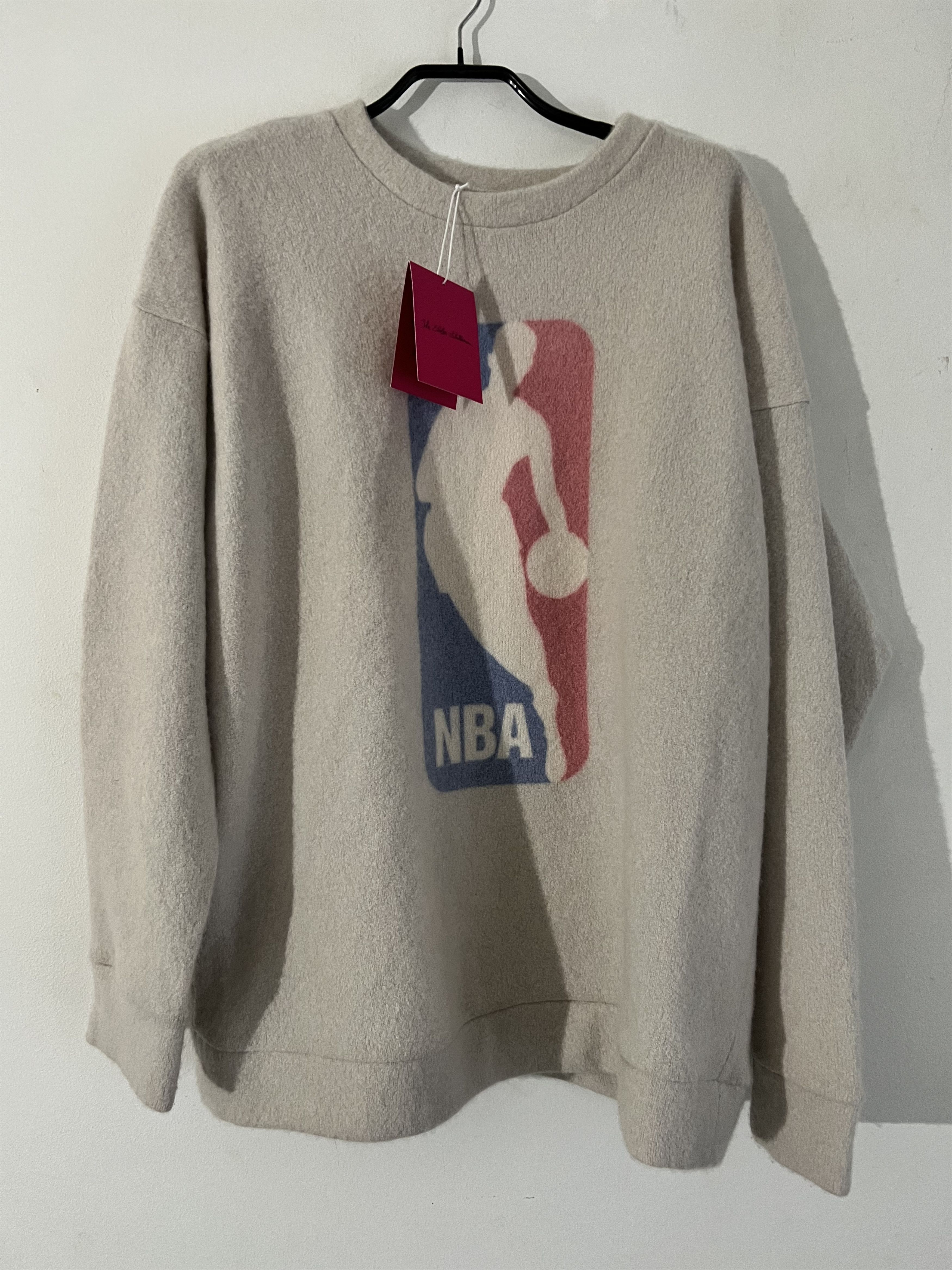 image of The Elder Statesman Cashmere Nba Limited Edition in Natural, Men's (Size XL)