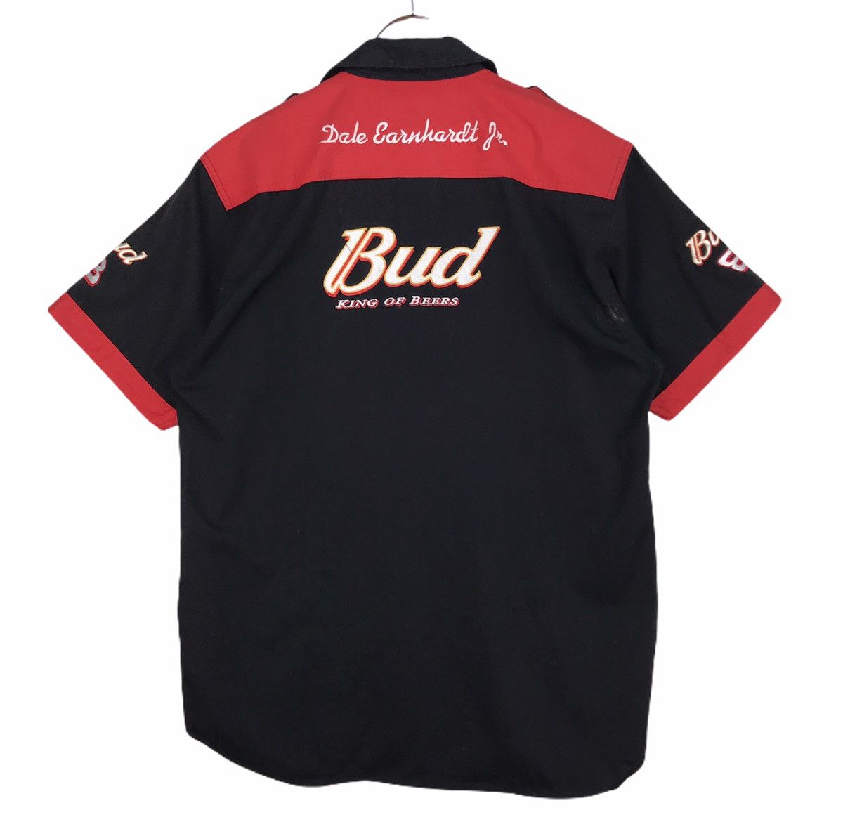 Budweiser Vintage Dale Earnhardt Jr Nascar Winston Cup Shirt Size US XXL / EU 58 / 5 - 2 Thumbnail