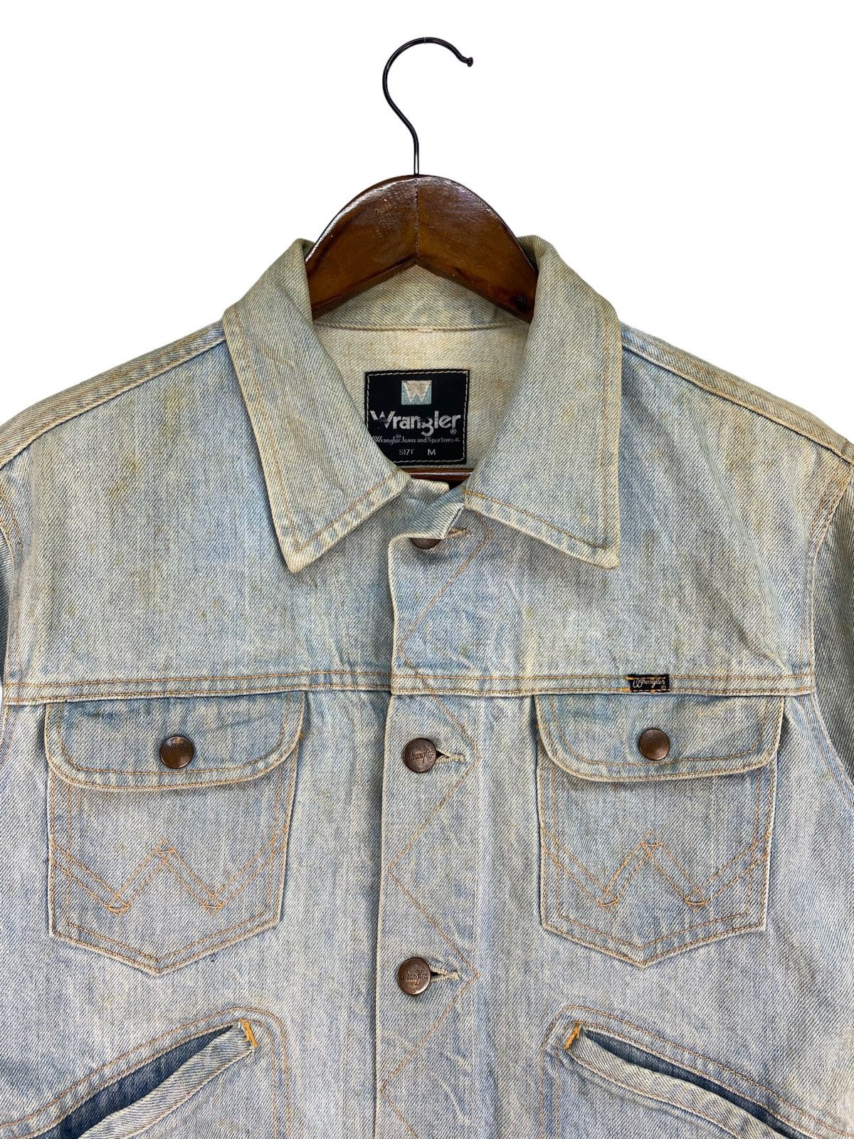 Wrangler Vintage Wrangler Trucker Jacket Size US M / EU 48-50 / 2 - 2 Thumbnail