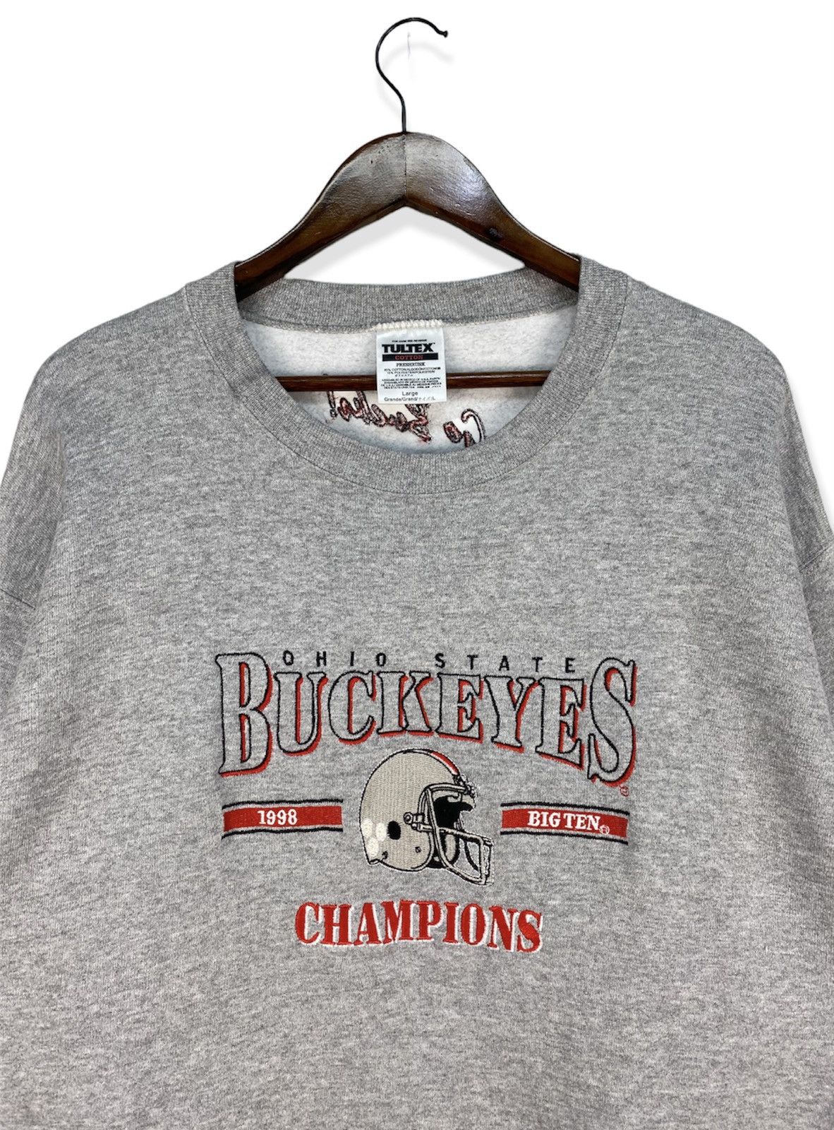NFL Vintage Ohio State Buckeyes Chamipon Sweatshirt Size US L / EU 52-54 / 3 - 2 Thumbnail
