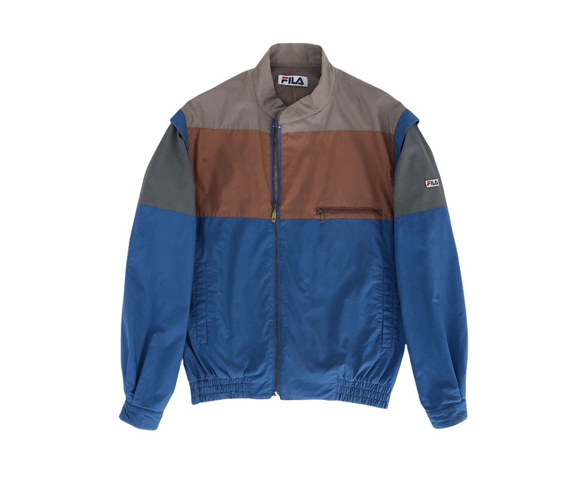 Fila Vintage Fila Zip-Up Lightweight Jacket Size US M / EU 48-50 / 2 - 2 Thumbnail