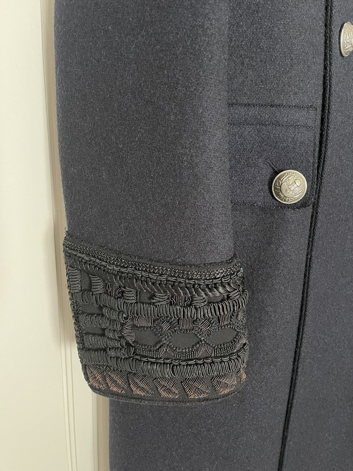 Balmain BALMAIN 2012 FW Navy Coat size 50 Size US M / EU 48-50 / 2 - 5 Thumbnail