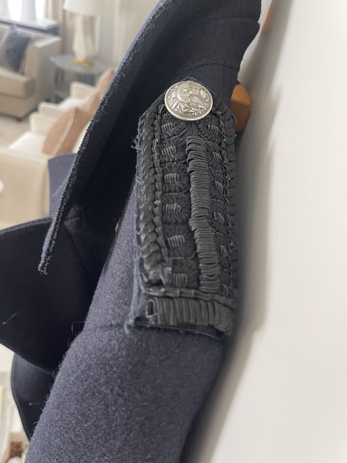 Balmain BALMAIN 2012 FW Navy Coat size 50 Size US M / EU 48-50 / 2 - 7 Thumbnail