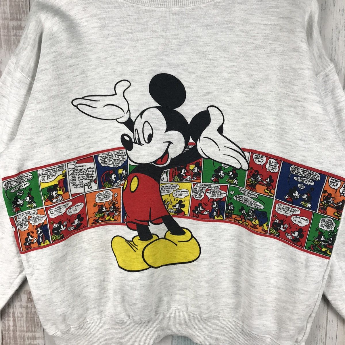 Disney Vintage 90s Mickey Mouse Sweatshirt Size US L / EU 52-54 / 3 - 4 Thumbnail