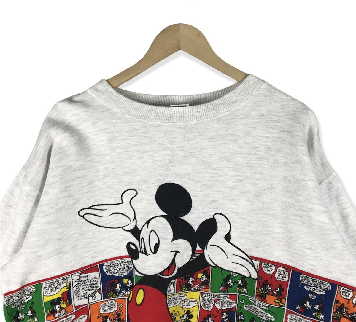 Disney Vintage 90s Mickey Mouse Sweatshirt Size US L / EU 52-54 / 3 - 2 Thumbnail