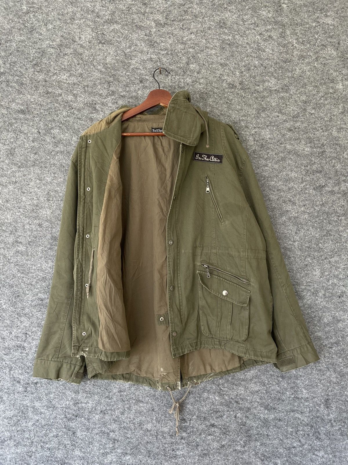 In The Attic × Japanese Brand IN THE ATTIC MILITARY PARKAS Size US L / EU 52-54 / 3 - 5 Thumbnail