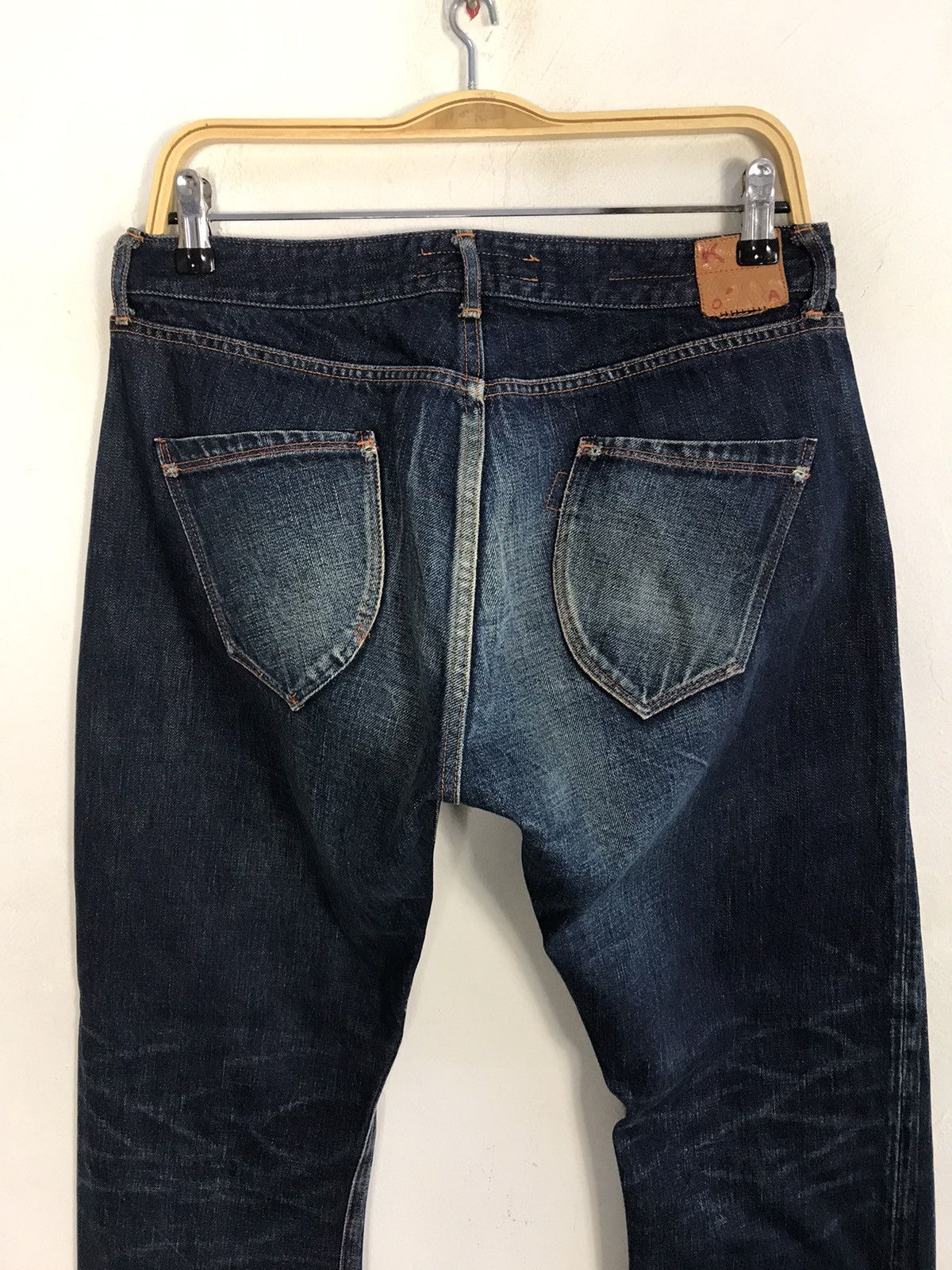 Japanese Brand Vintage Kato Selvedge Made In Japan 🇯🇵 Jeans Style Size US 32 / EU 48 - 11 Thumbnail