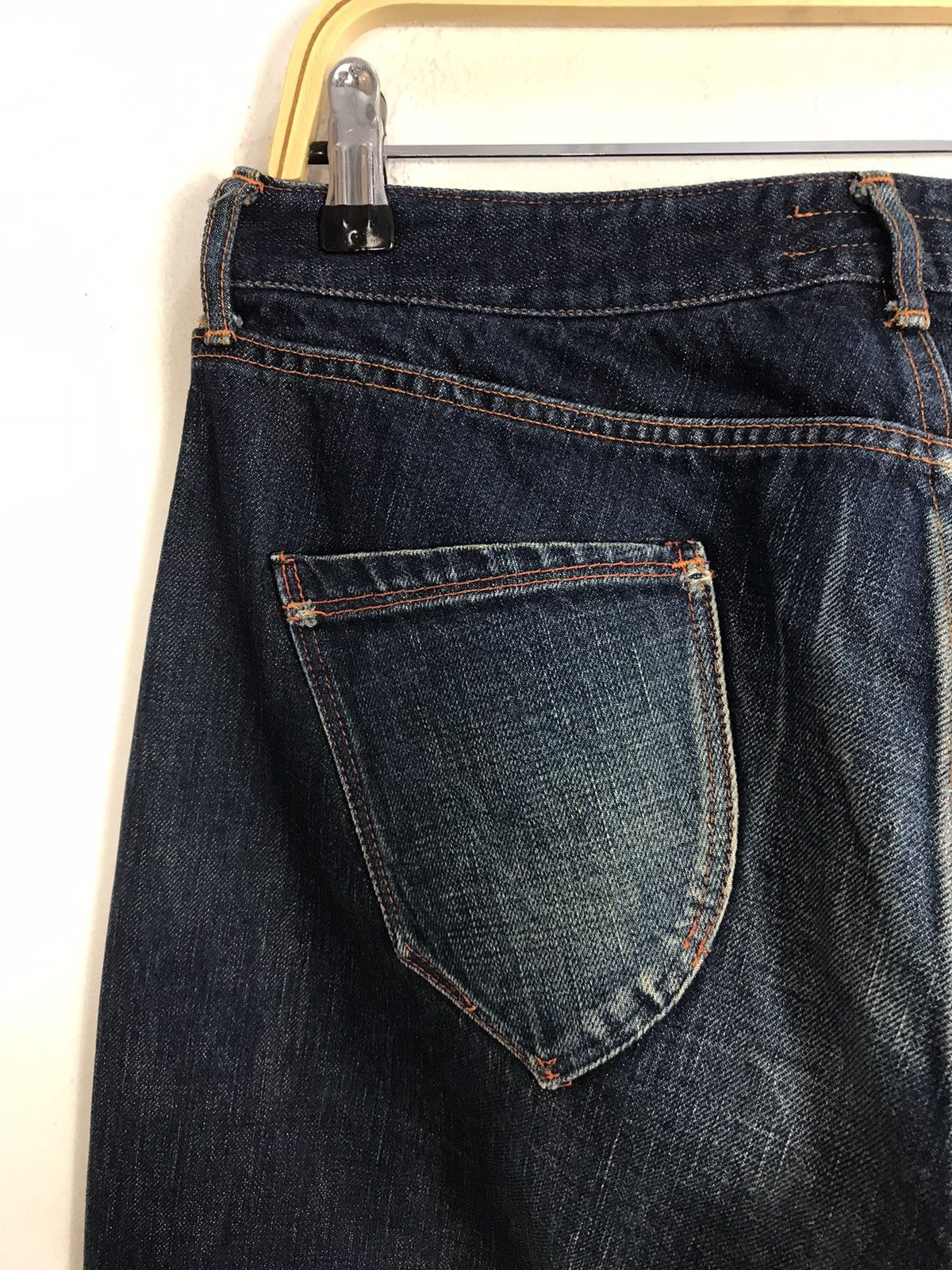 Japanese Brand Vintage Kato Selvedge Made In Japan 🇯🇵 Jeans Style Size US 32 / EU 48 - 13 Thumbnail