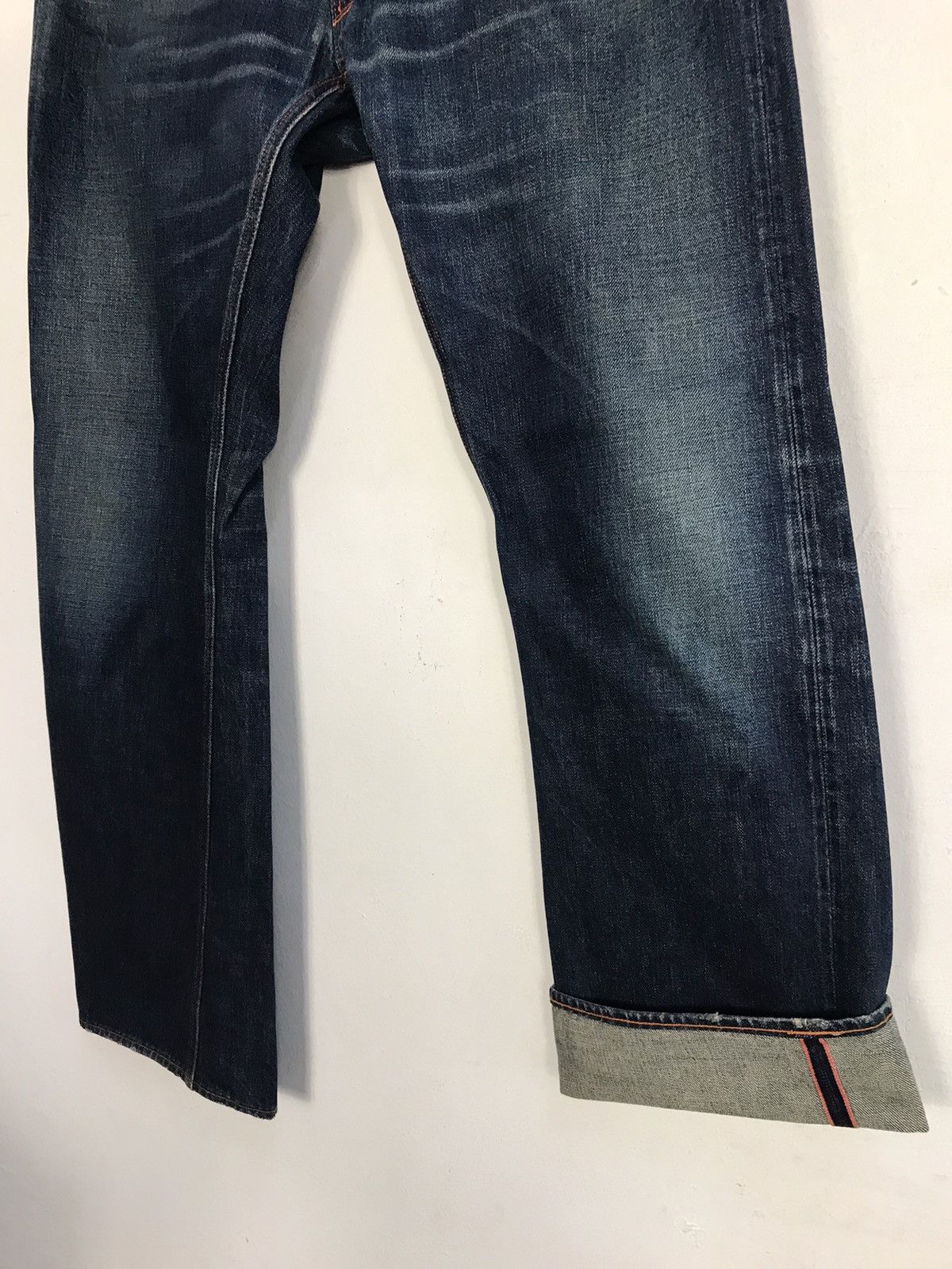 Japanese Brand Vintage Kato Selvedge Made In Japan 🇯🇵 Jeans Style Size US 32 / EU 48 - 5 Thumbnail
