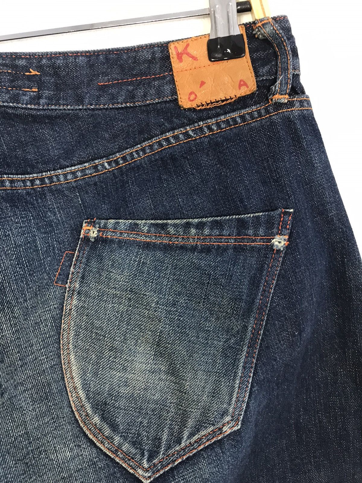 Japanese Brand Vintage Kato Selvedge Made In Japan 🇯🇵 Jeans Style Size US 32 / EU 48 - 12 Thumbnail