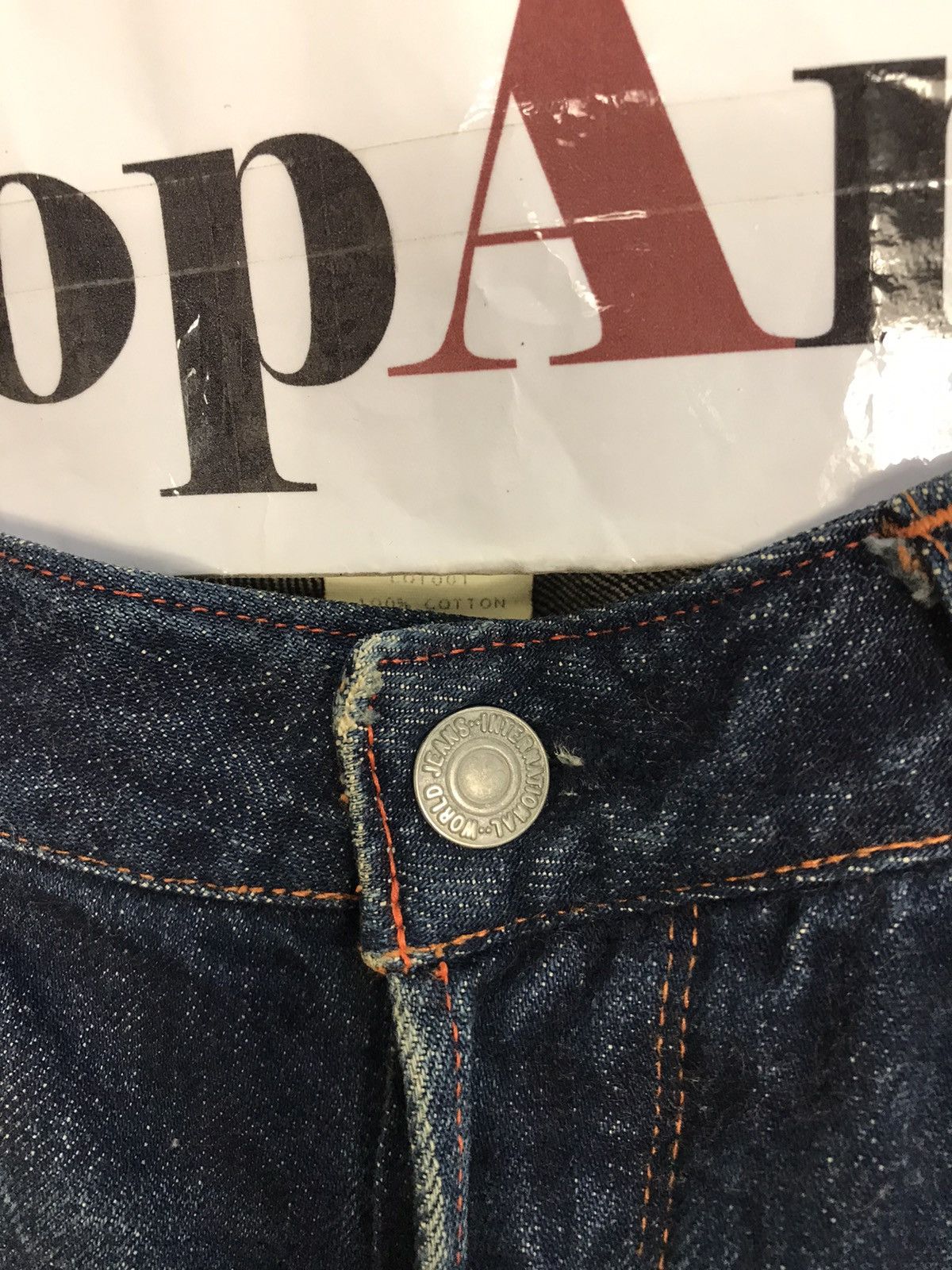 Japanese Brand Vintage Kato Selvedge Made In Japan 🇯🇵 Jeans Style Size US 32 / EU 48 - 8 Thumbnail