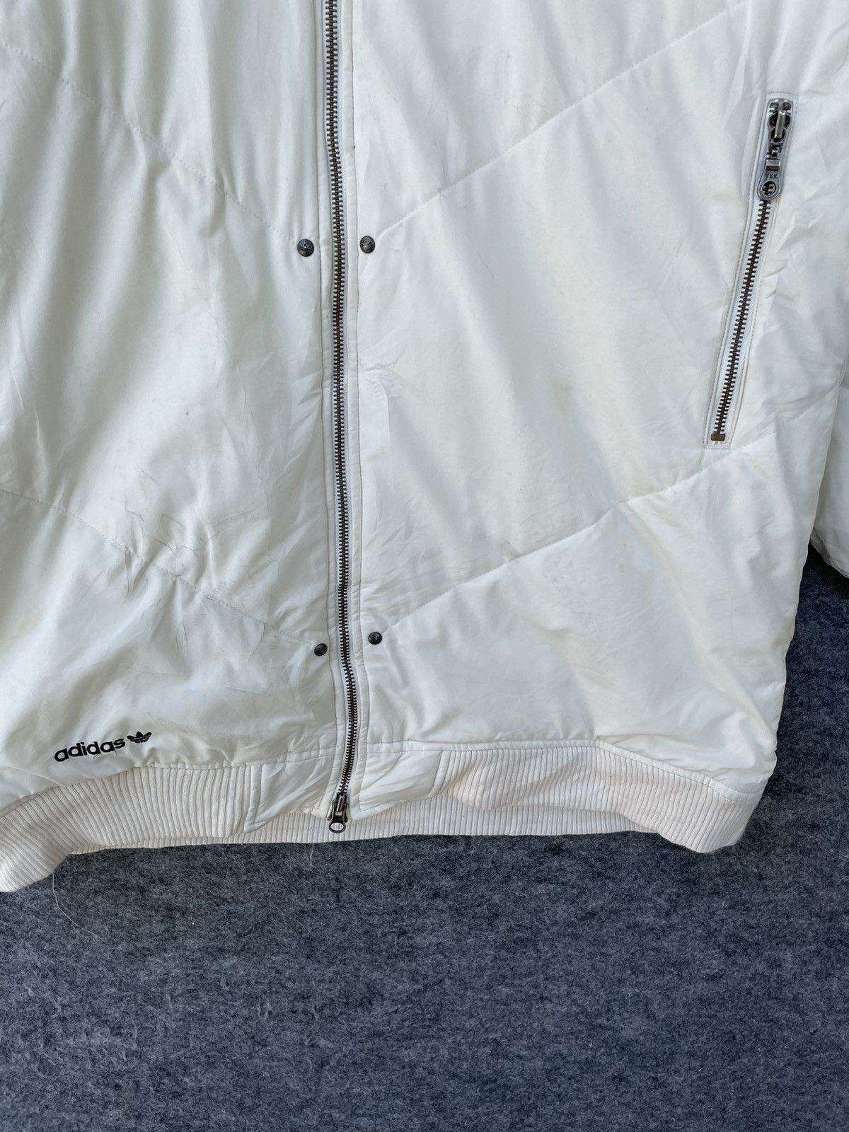 Adidas ADIDAS TRIFOIL LONG QUILTED JACKET Size US L / EU 52-54 / 3 - 9 Thumbnail
