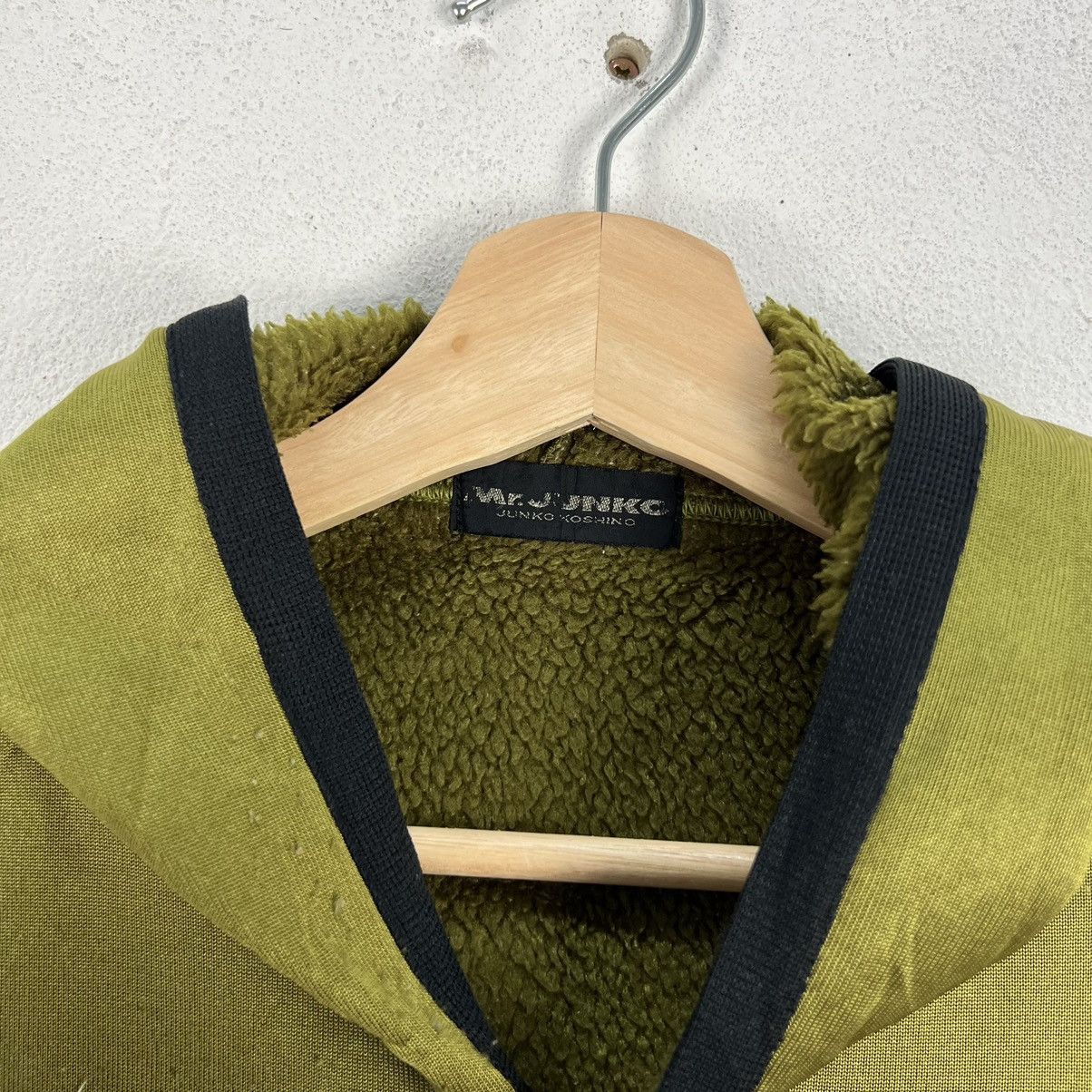Japanese Brand VINTAGE MR.JUNKO JUNKO KOSHINO HOODIE JACKET BIG LOGO Size US L / EU 52-54 / 3 - 7 Thumbnail