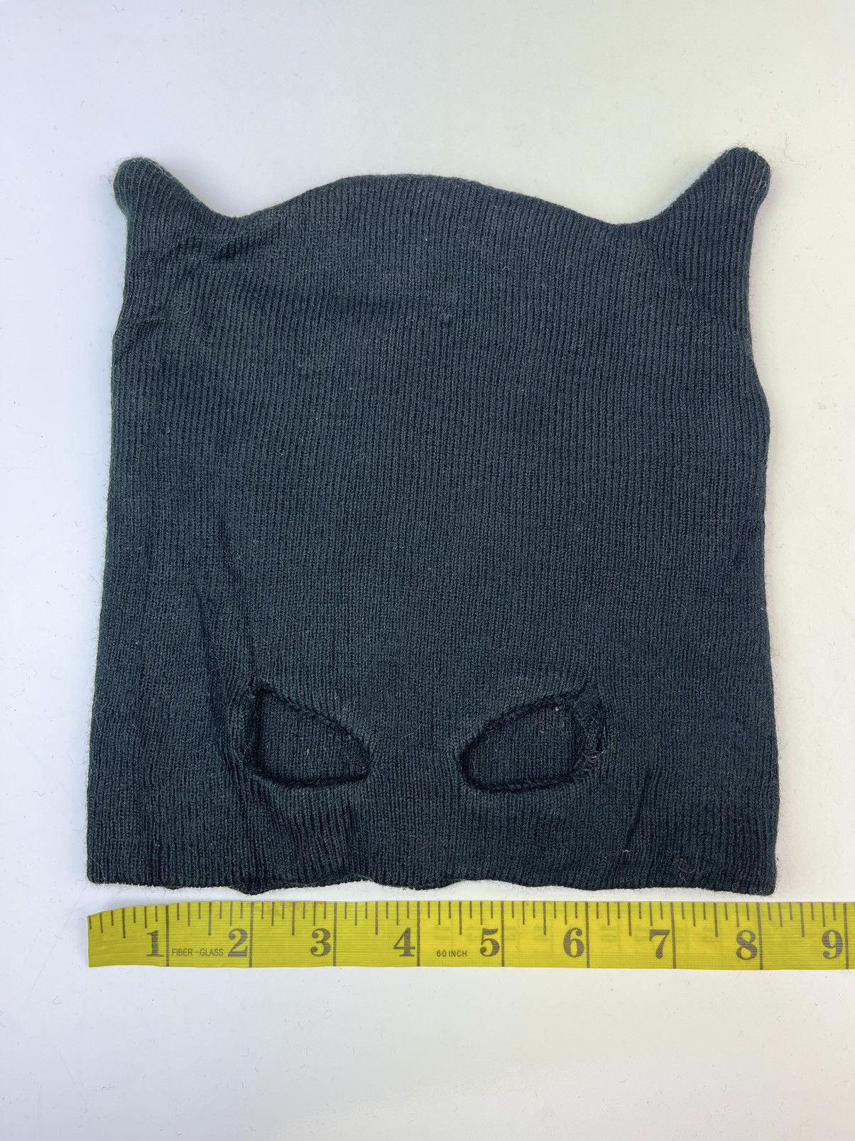 Japanese Brand Japanese Bunny Devil Horn Catwoman Balacalava Beanie Hat Size ONE SIZE - 8 Thumbnail