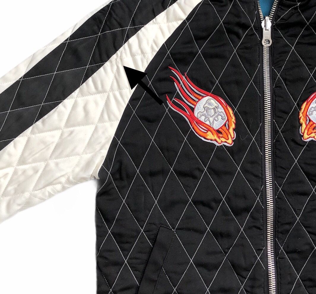 Backbone 🔥Dragon Head/Eagle Quilted Sukajan Reversible Jacket Size US M / EU 48-50 / 2 - 17 Thumbnail