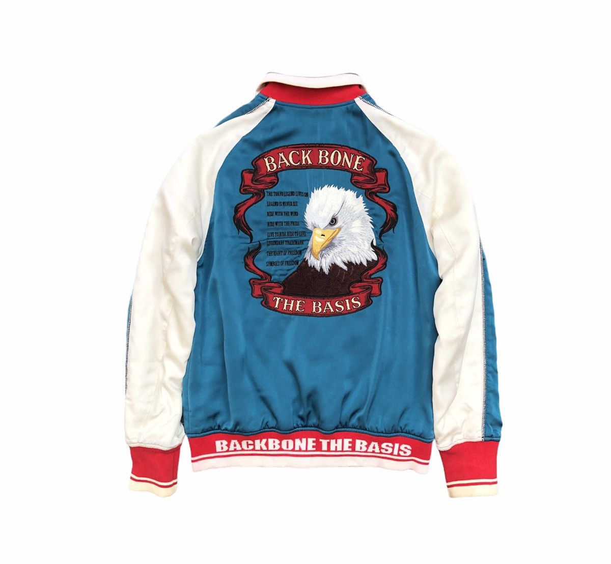 Backbone 🔥Dragon Head/Eagle Quilted Sukajan Reversible Jacket Size US M / EU 48-50 / 2 - 6 Thumbnail