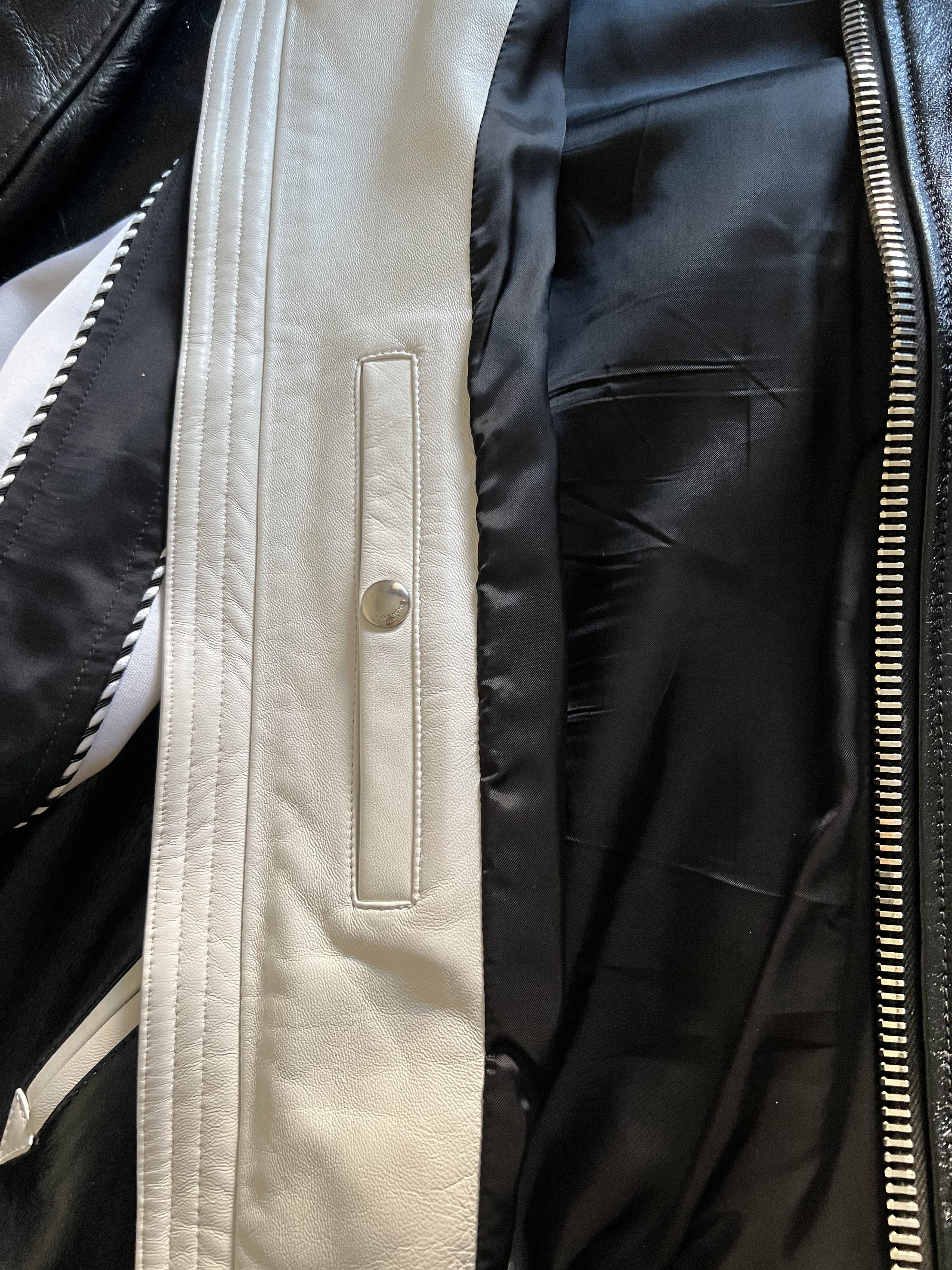 Givenchy Teddy leather and silk /viscose Size US M / EU 48-50 / 2 - 9 Thumbnail