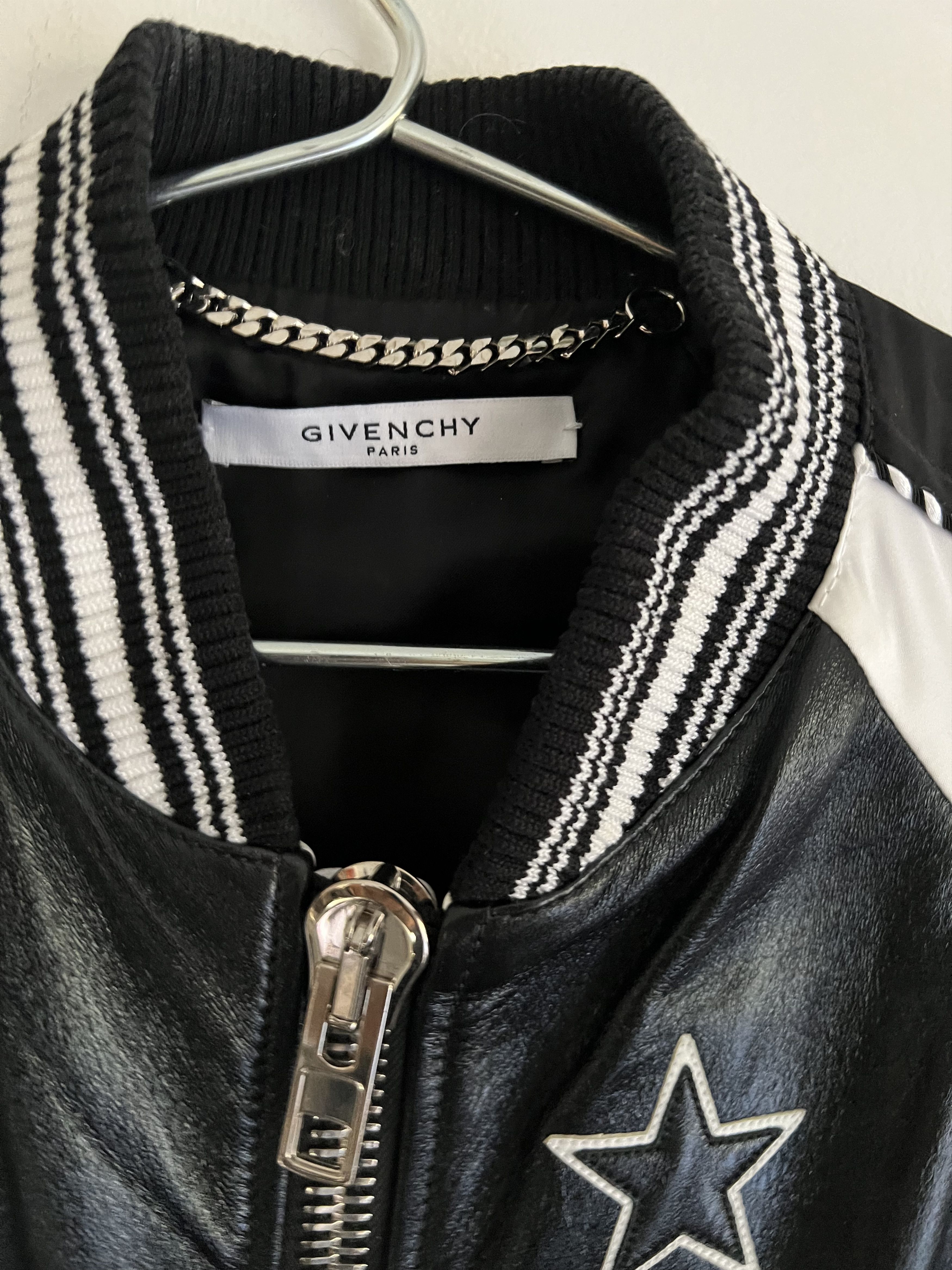 Givenchy Teddy leather and silk /viscose Size US M / EU 48-50 / 2 - 4 Thumbnail