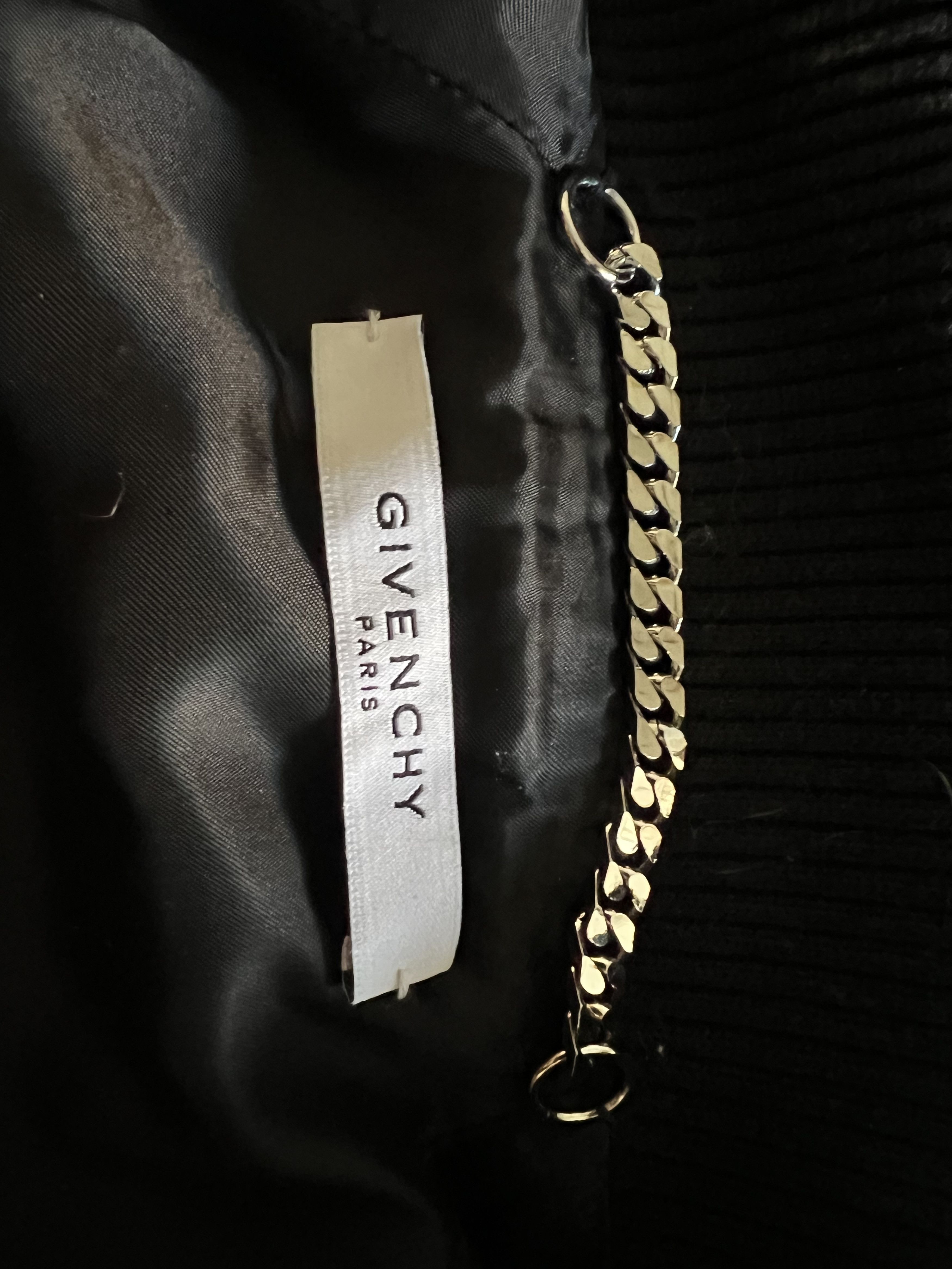 Givenchy Teddy leather and silk /viscose Size US M / EU 48-50 / 2 - 12 Thumbnail