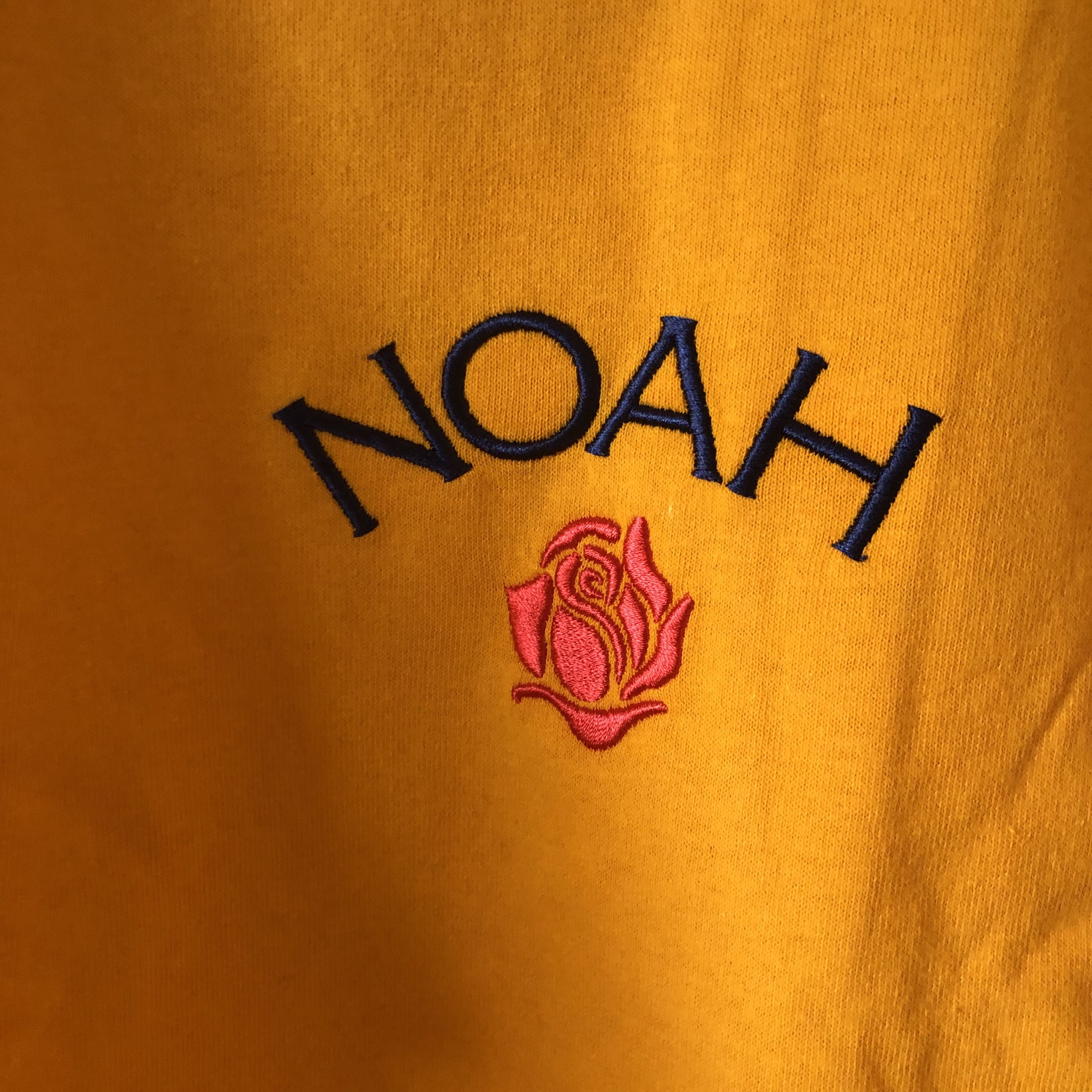 Noah Noah Embroidered Rose Logo Tee Size US L / EU 52-54 / 3 - 2 Thumbnail