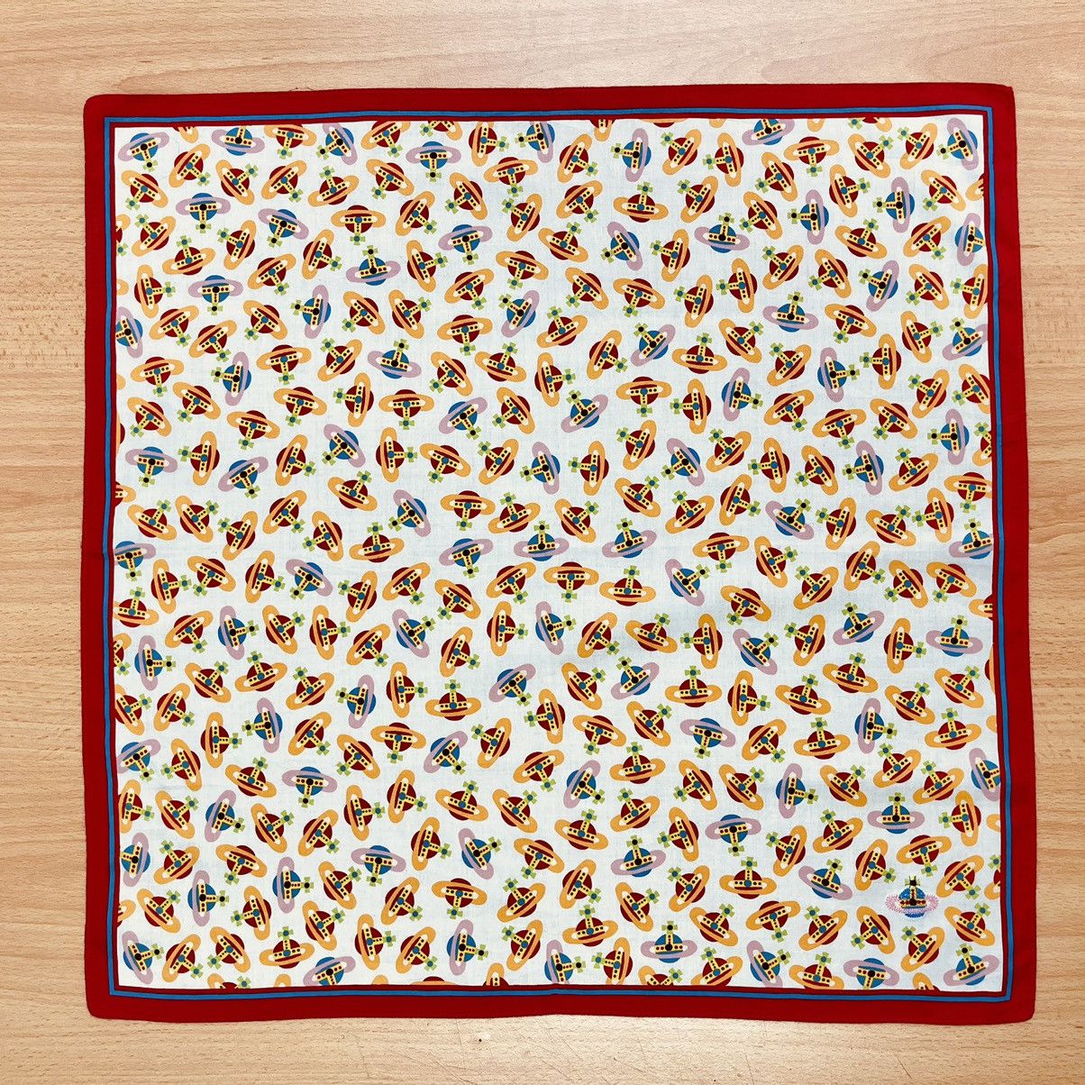 Vivienne Westwood VIVIENNE WESTWOOD HANDKERCHIEF BANDANA POCKETSQUARE HEADBAND Size ONE SIZE - 3 Thumbnail