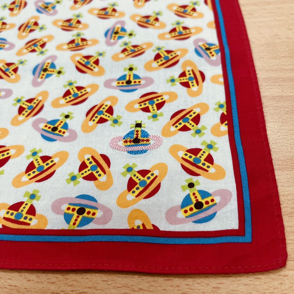Vivienne Westwood VIVIENNE WESTWOOD HANDKERCHIEF BANDANA POCKETSQUARE HEADBAND Size ONE SIZE - 2 Thumbnail