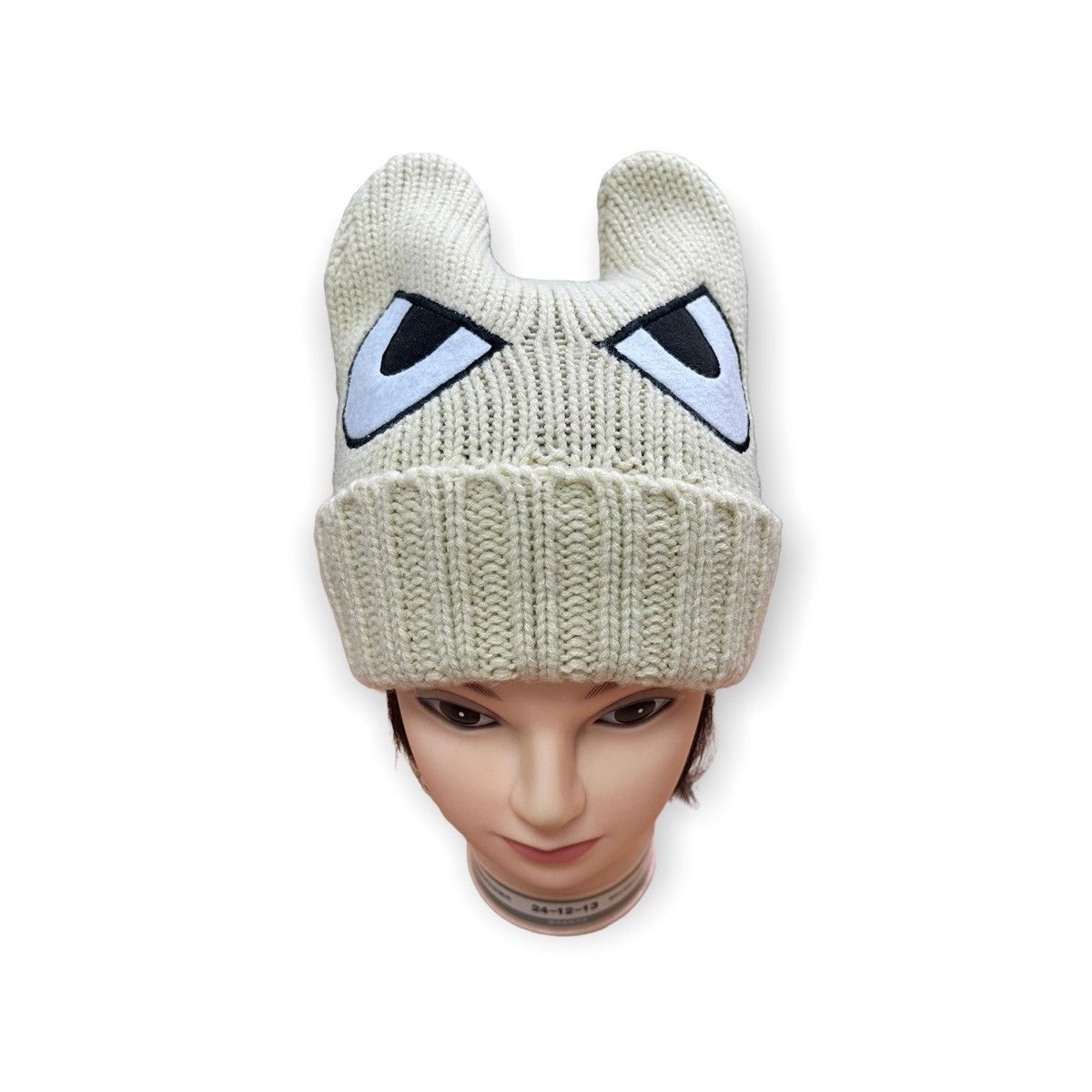 Japanese Brand Japanese Devil Horn Beanie Hat Size ONE SIZE - 2 Thumbnail