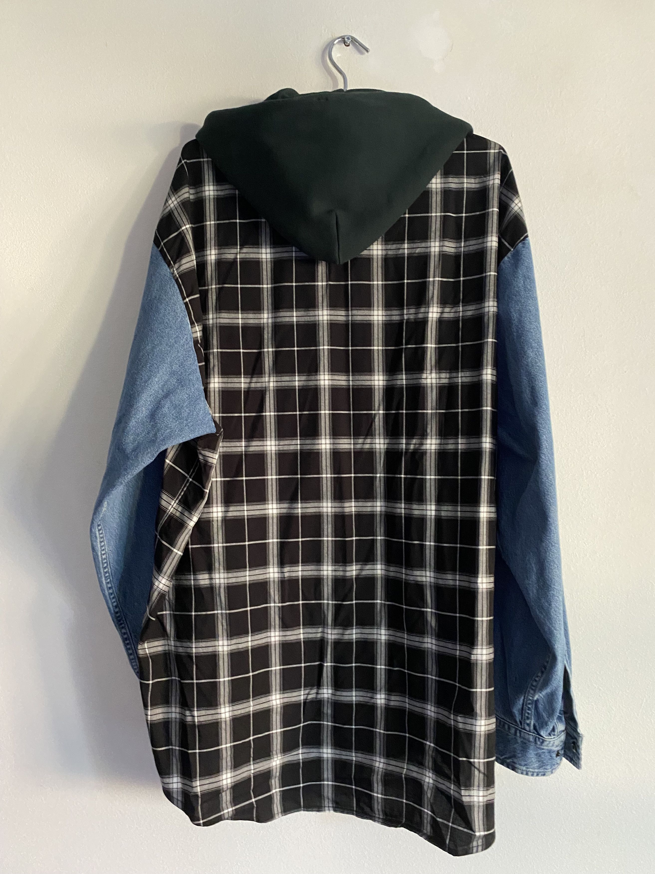 Balenciaga 3in1 Shirt Hoodie +Vest Denim Size US M / EU 48-50 / 2 - 4 Thumbnail