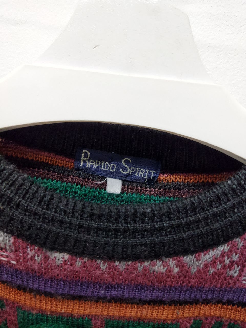 Japanese Brand Vintage Rapido Spirit Like Coogi Style Knitwear Size US M / EU 48-50 / 2 - 6 Thumbnail