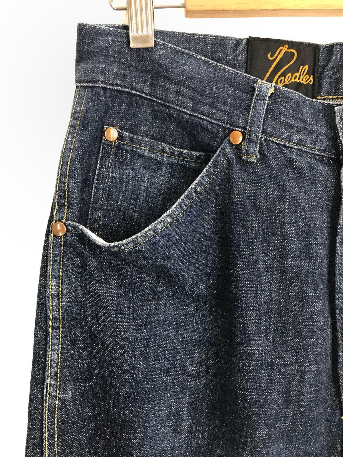 Needles NEEDLES Japan Double Stitch Denim Jeans Size US 30 / EU 46 - 3 Thumbnail